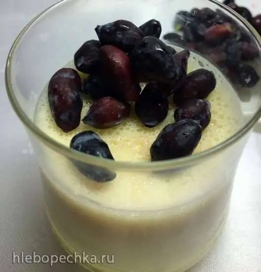 Мусс с лимоном и белым шоколадом