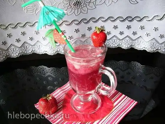 Лимонад из клубники