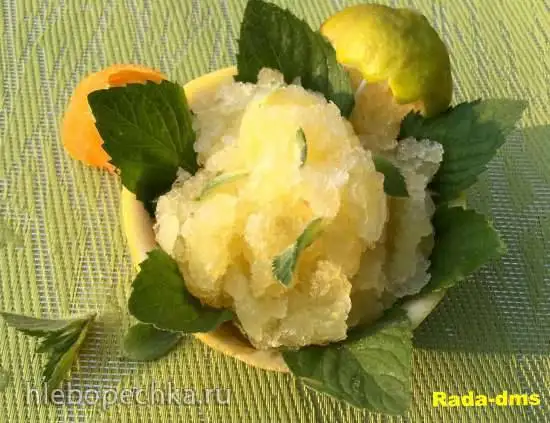 Сорбет цитрусовый (безальтернативный)