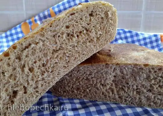 Хлеб на сыворотке и отрубях (холодная ферментация)