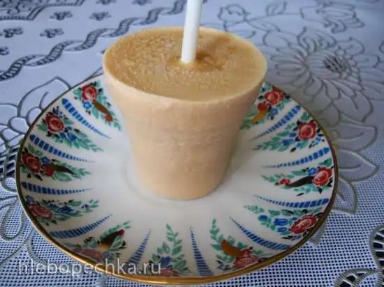 Ананасово-сливочно-карамельный лёд