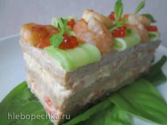 Брауотерта, исландский сэндвич - холодная закуска для жаркого лета