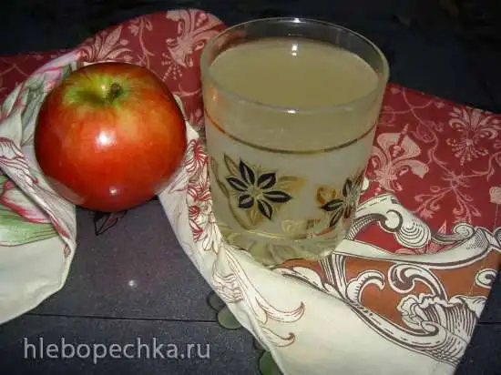 Квас на яблочном соке «Минутка»