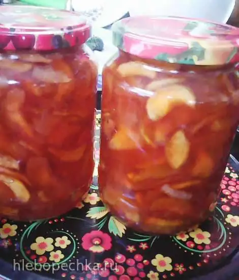 Яблочное варенье с лимоном