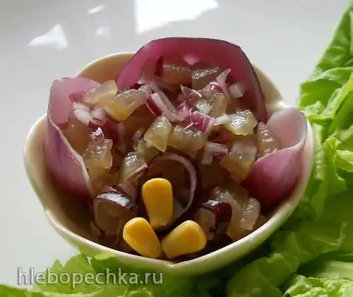 Релиш с маринованными арбузными корками