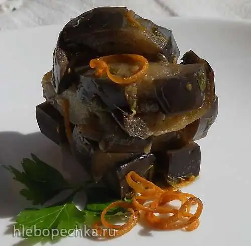 Баклажаны с апельсинами