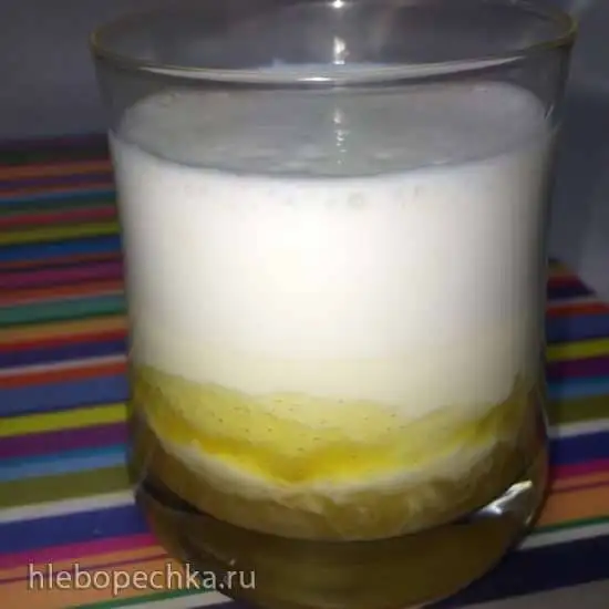 Молочный коктейль с соленой карамелью