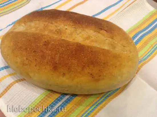 Мультизлаковый хлеб на закваске и жидких дрожжах