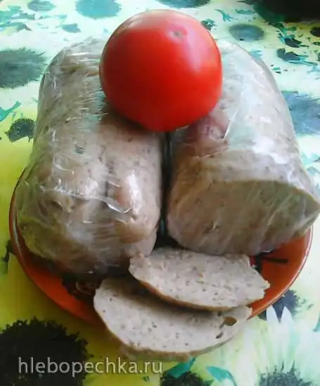 Колбаса в бутылке
