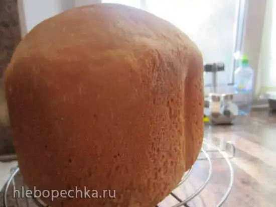 Батон с полентой или кукурузной мукой (хлебопечка)