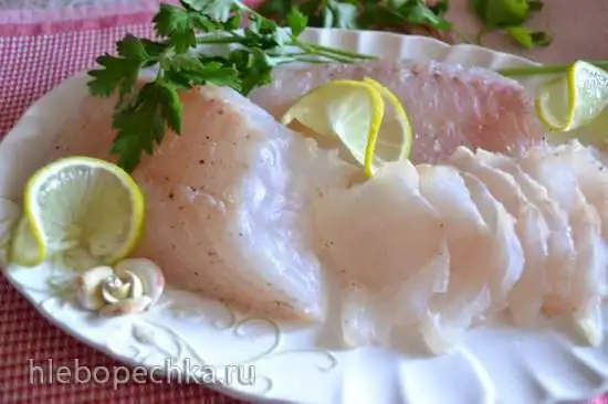 Спинка трески (лойн) малосольная (домашней засолки)