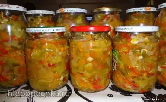 Салат из зеленых помидор