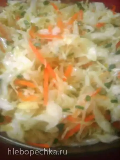 Быстромаринованная капуста