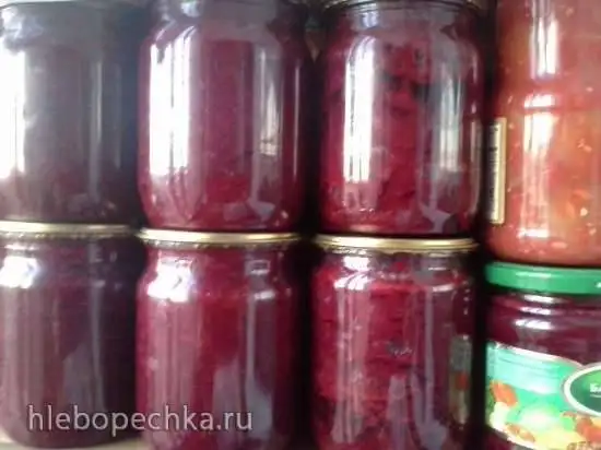 Маринованная свекла (заготовка на зиму)