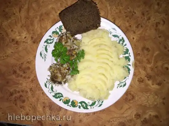 Тефтели с картофелем