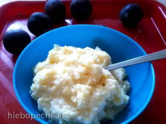 Кукурузная каша в микроволновке