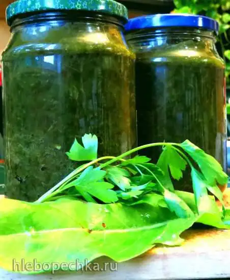 Заправка для зеленых щей