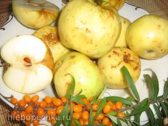 Яблоки мочёные (приготовление в вакууме)