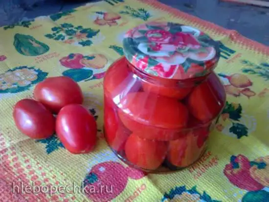 Помидорчики маринованные «Мой любимый рецепт»