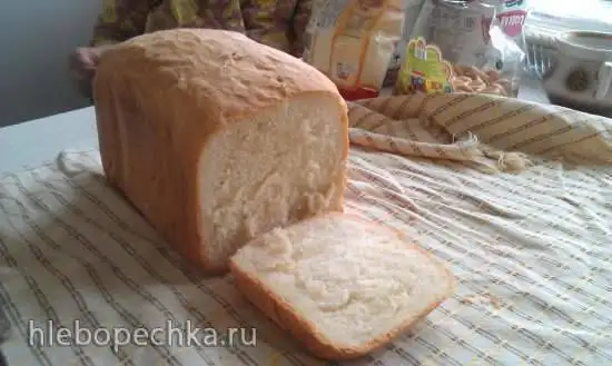 Белый хлеб с манкой