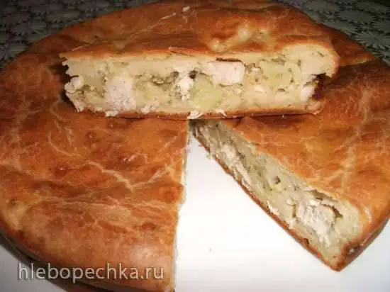 Заливной пирог (по мотивам «Маринкиных творинок»)