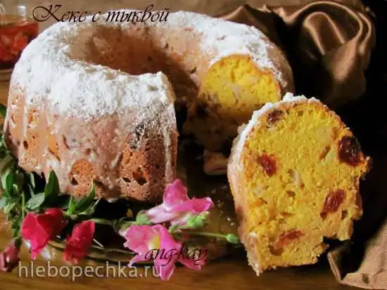 Кекс с тыквой