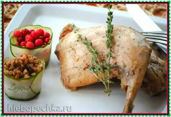 Кролик по технологии су-вид (Caso SousVide Center SV 1000)
