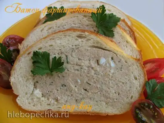 Батон фаршированный