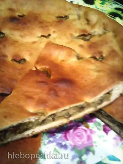 Бабушкин пирог с мясом