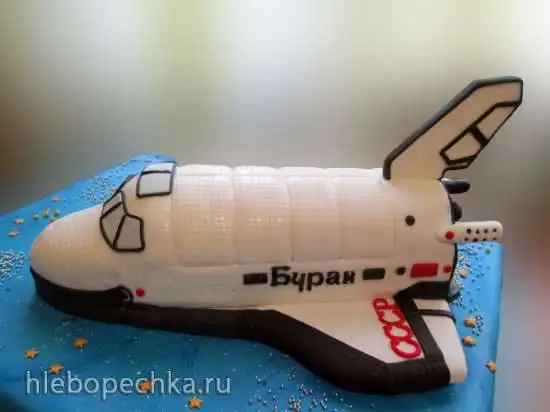 Буран из мастики (мастер класс)