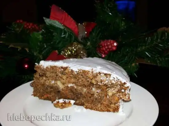Морковный кекс (carrot cake)