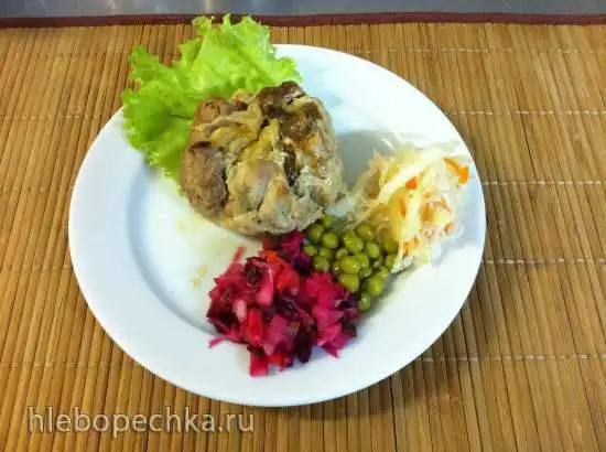 Мясные мешочки по-селянски