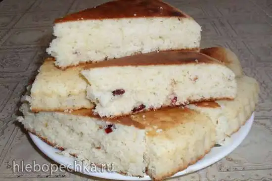 Кекс на кефире в пиццепечке Принцесс