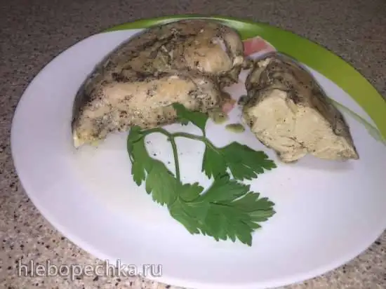 Куриное филе на режиме «Медленноварка» в Cockoo 1055