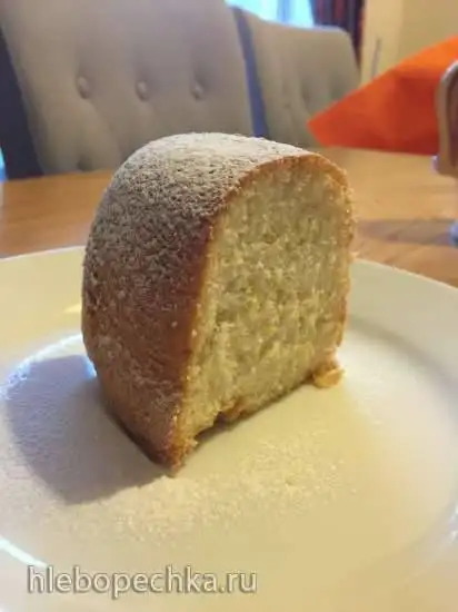 Лимонный кекс на оливковом масле (Lemon Ciambella Cake)