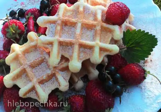 Вафли песочные