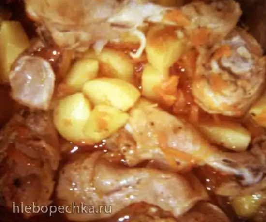 Курочка с картошечкой