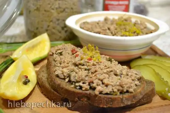 Квебекский паштет «Кретон»