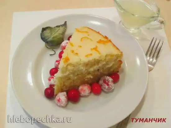 Пирог «Пина Колада» с ананасом, кокосом и ромовой ноткой