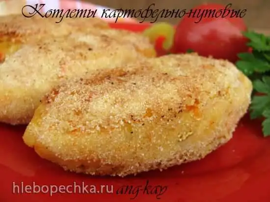 Котлеты картофельно-нутовые (постные)
