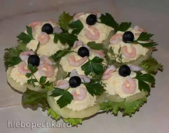 Закуска «Тропические острова»