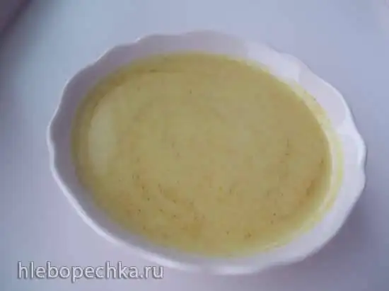 Тыквенный суп-пюре с молоком в рисоварке 1 л