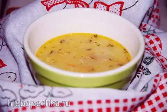 Сливочный лососевый супчик