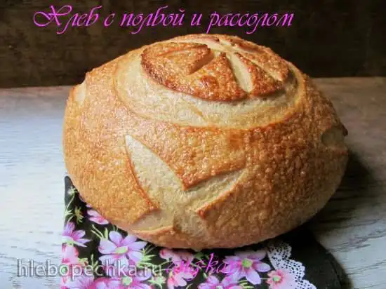 Хлеб с полбой и рассолом