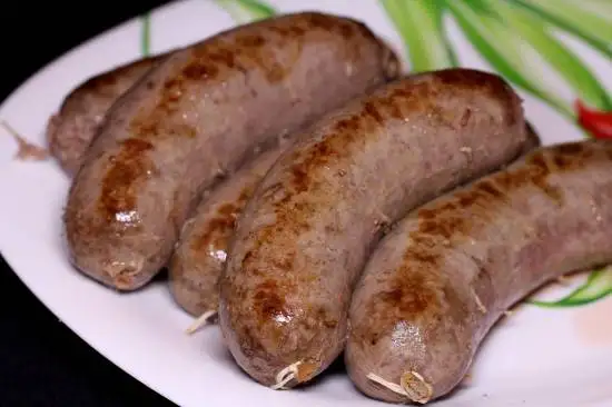 Колбаски «Охотничьи» (из мяса лося)