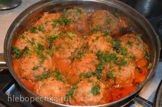 Тефтельки фирменные из трех видов мяса