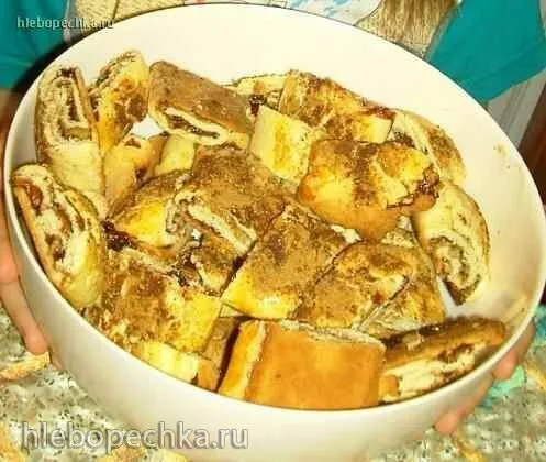 Штрудель из песочного теста