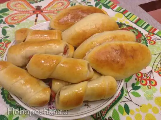 Пирожки на жидких дрожжах