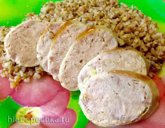 Колбаски курино-свиные
