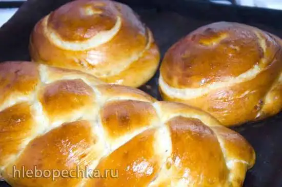 Хала праздничная на Рош-ха-Шана (на закваске)